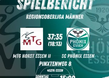 Spielbericht SC Phönix Essen