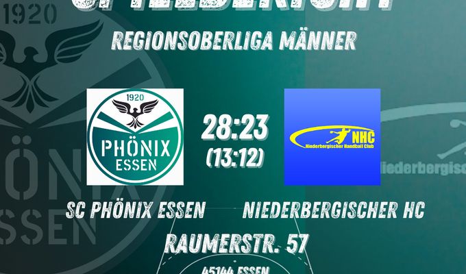 Spielbericht SC Phönix Essen